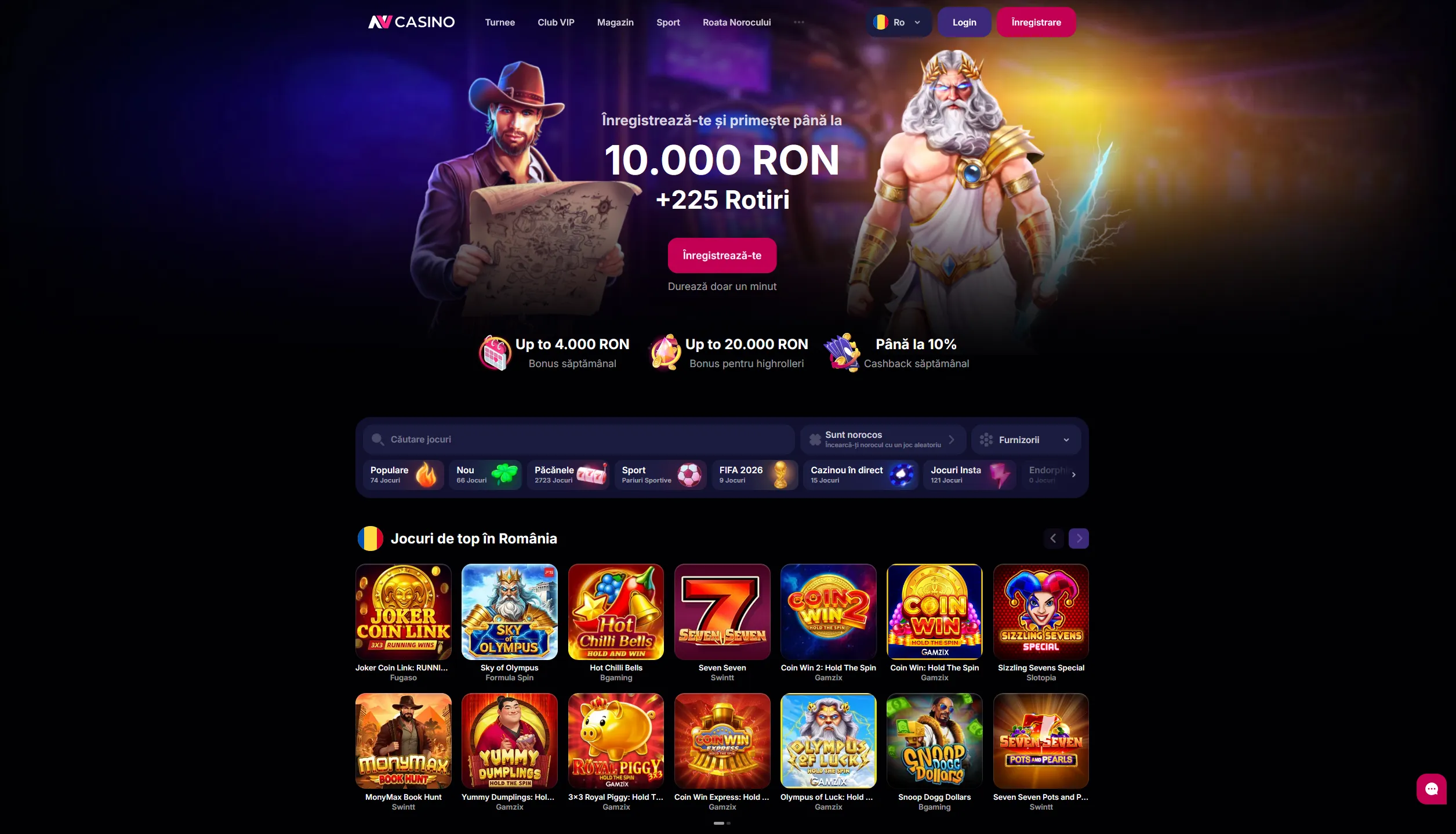 NV Casino – prezentare generală a platformei