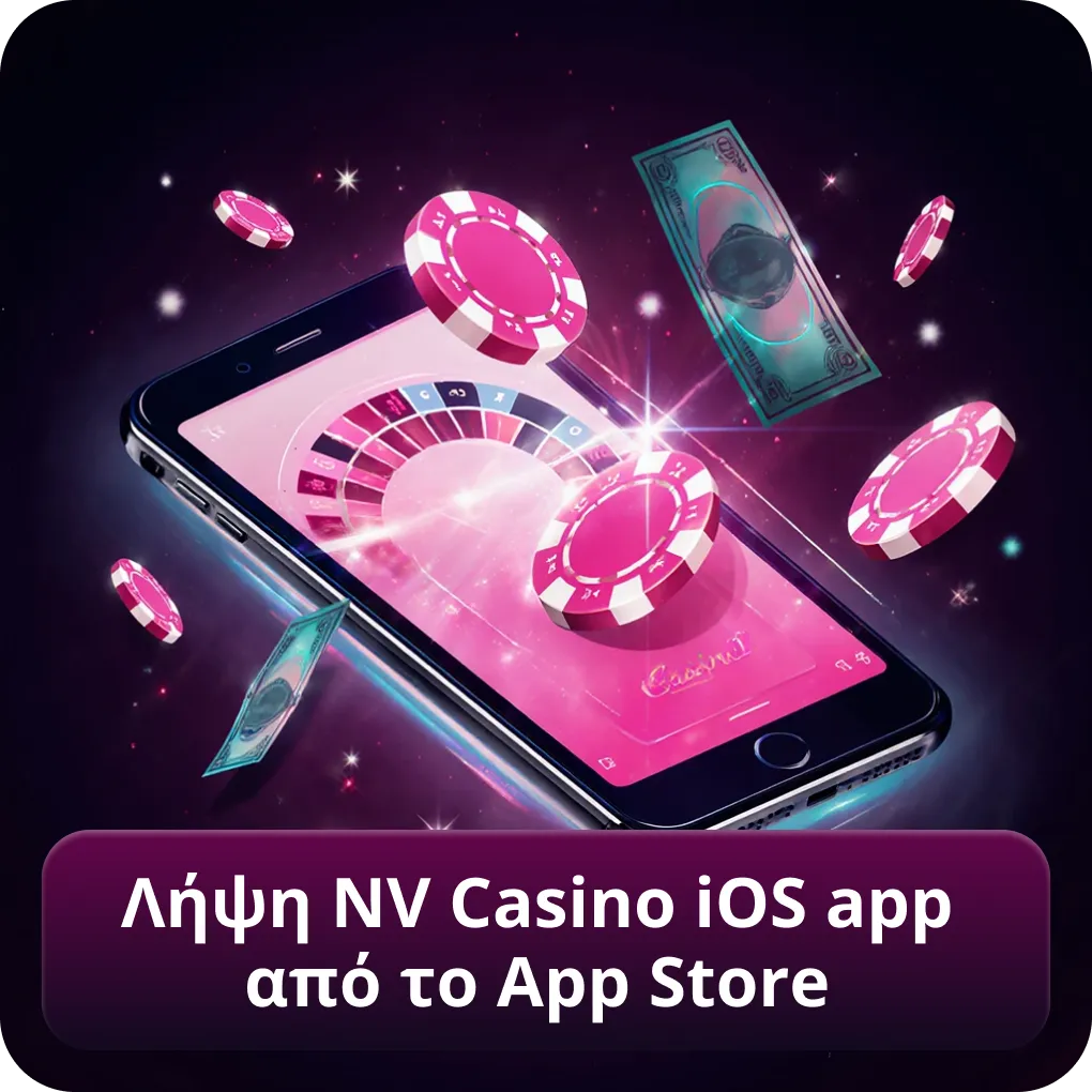 Λήψη NV Casino iOS app από το App Store