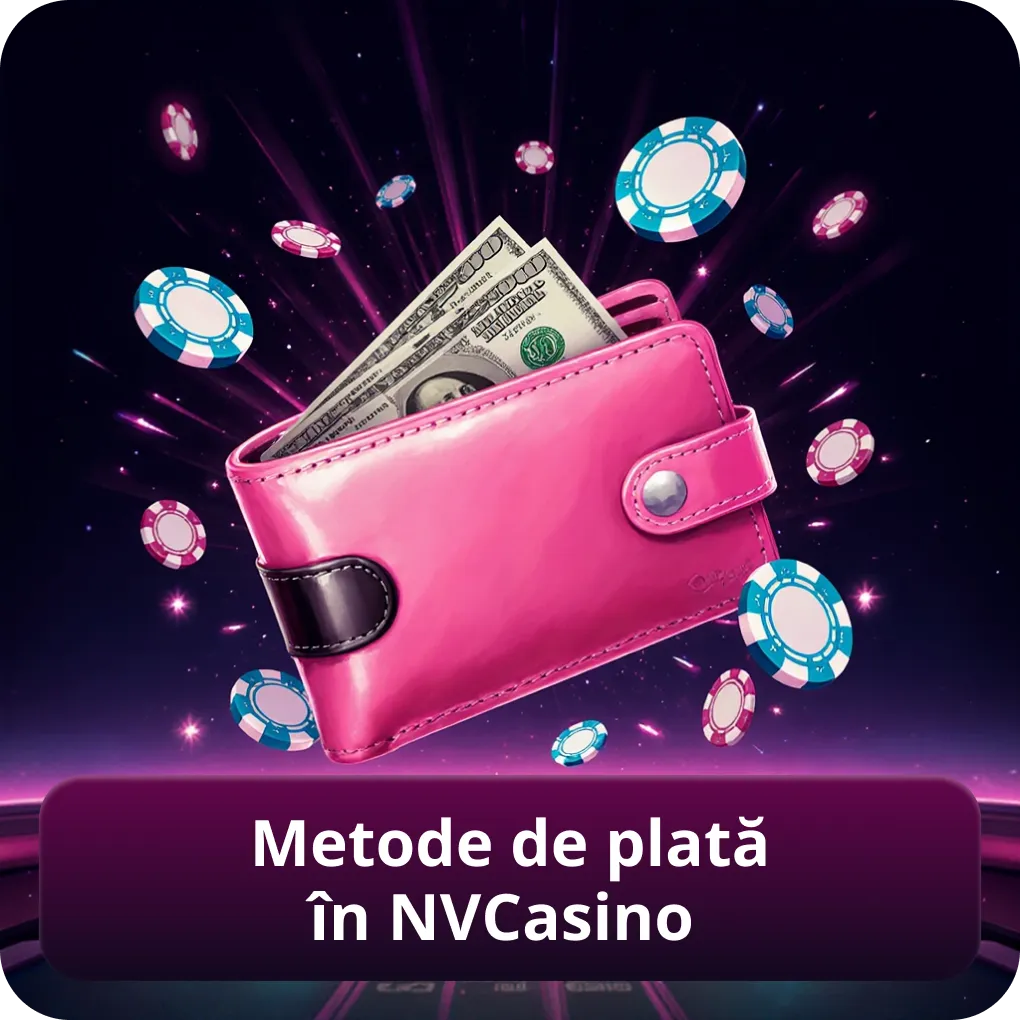 Metode de plată în NVCasino