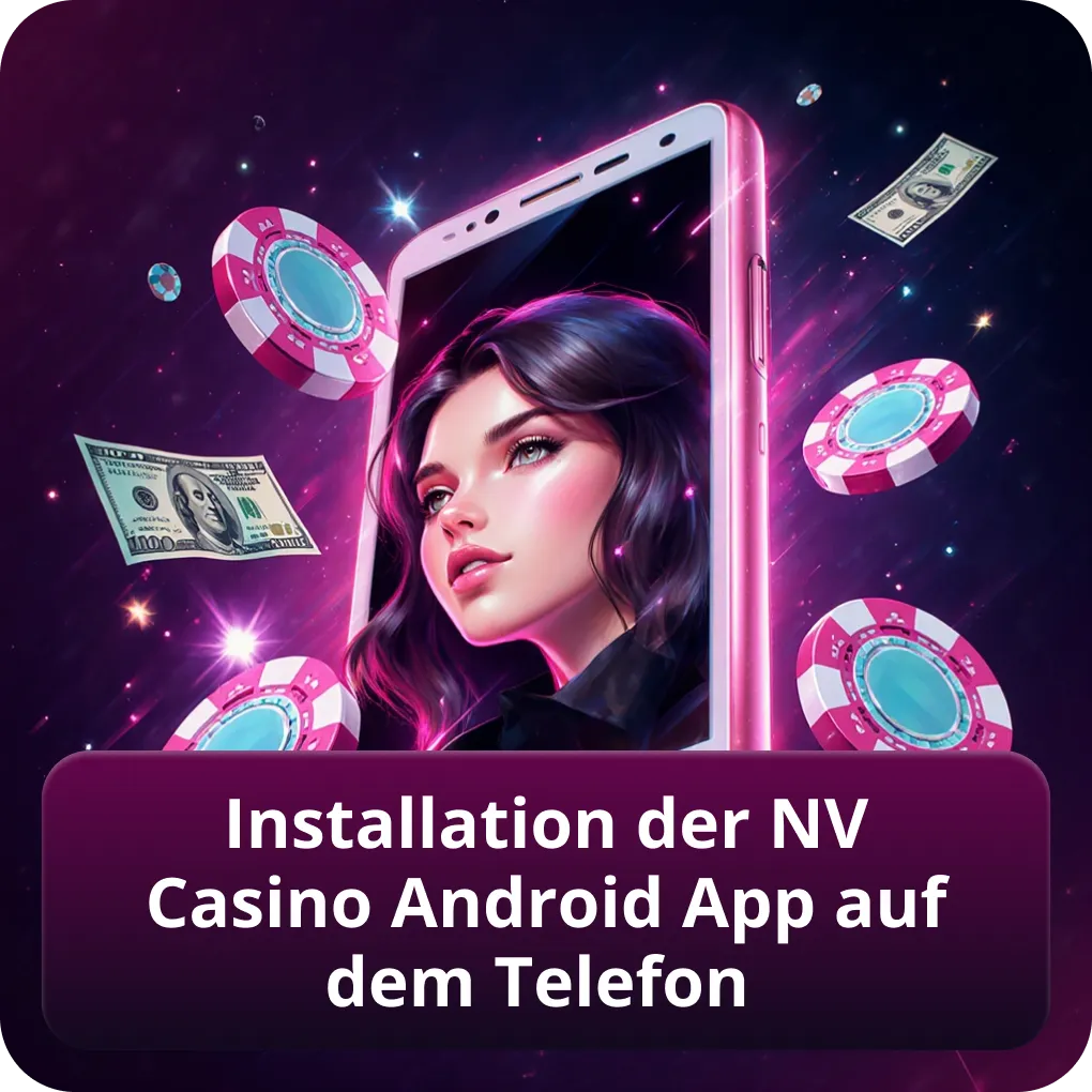 Installation der NV Casino Android App auf dem Telefon