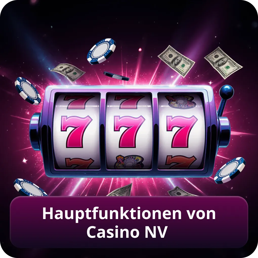 Hauptfunktionen von Casino NV