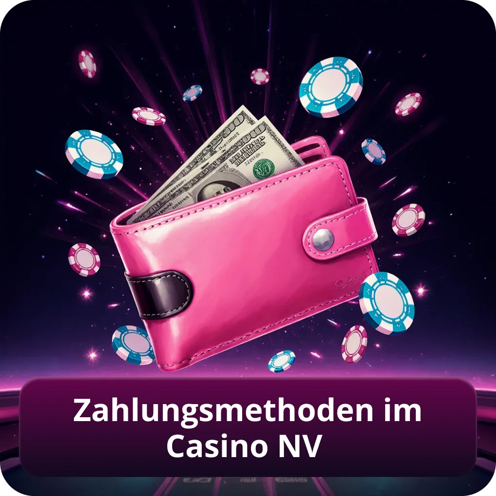 Zahlungsmethoden im Casino NV