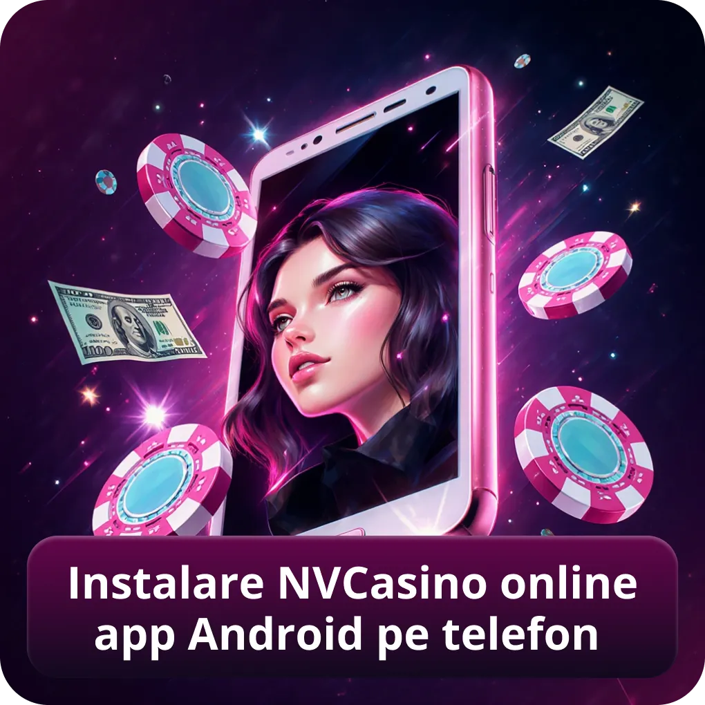 Instalare NV Casino app Android pe telefon