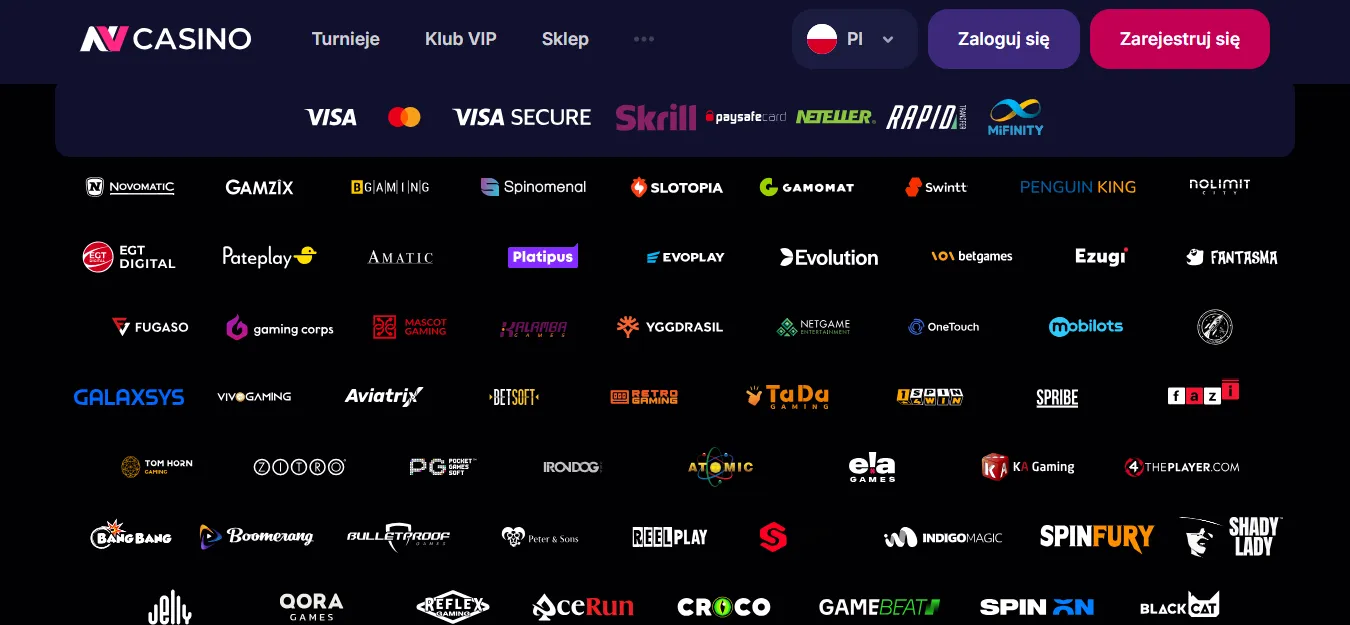 NV Casino app – wpłaty i wypłaty