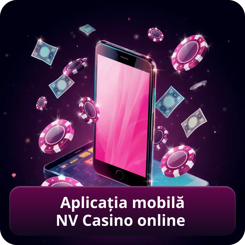 Aplicația mobilă NV Casino online